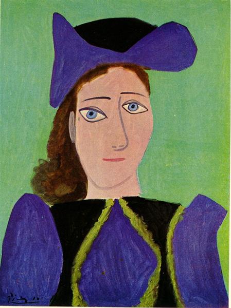 Pablo Picasso Classical Oil Paintings Portrait Of D.M. - Click Image to Close